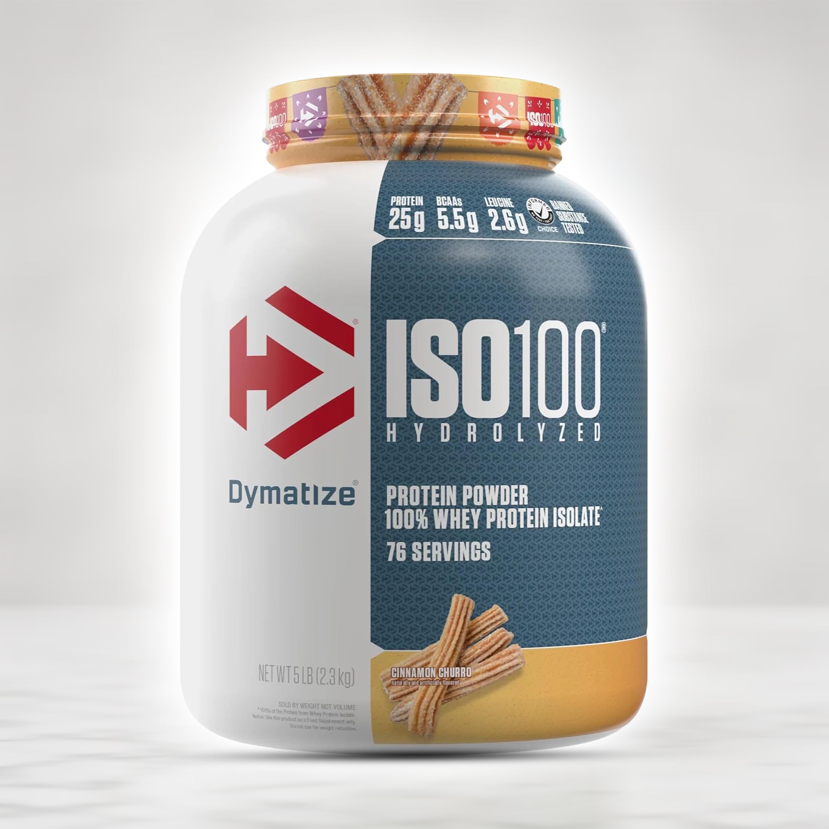 Dymatize ISO 100 Hydrolyzed Whey Protein Isolate 5lbs