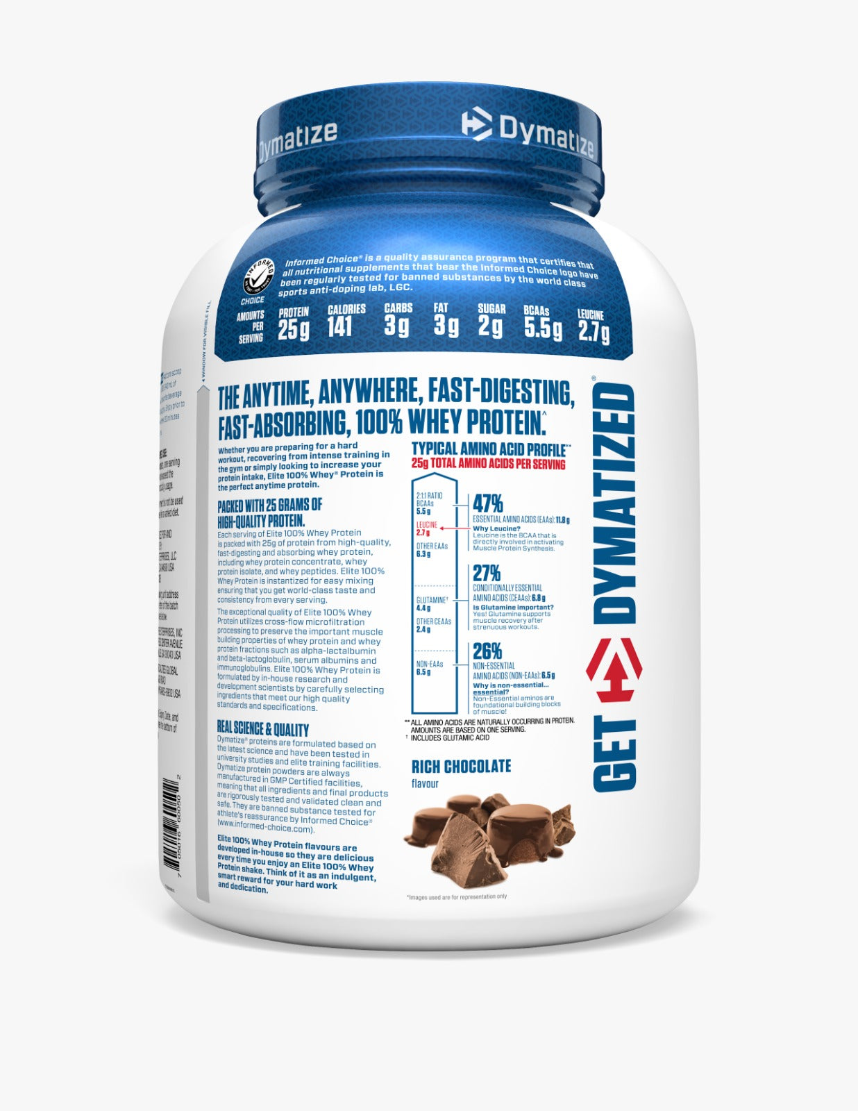 Dymatize Elite 100% Whey 5lbs