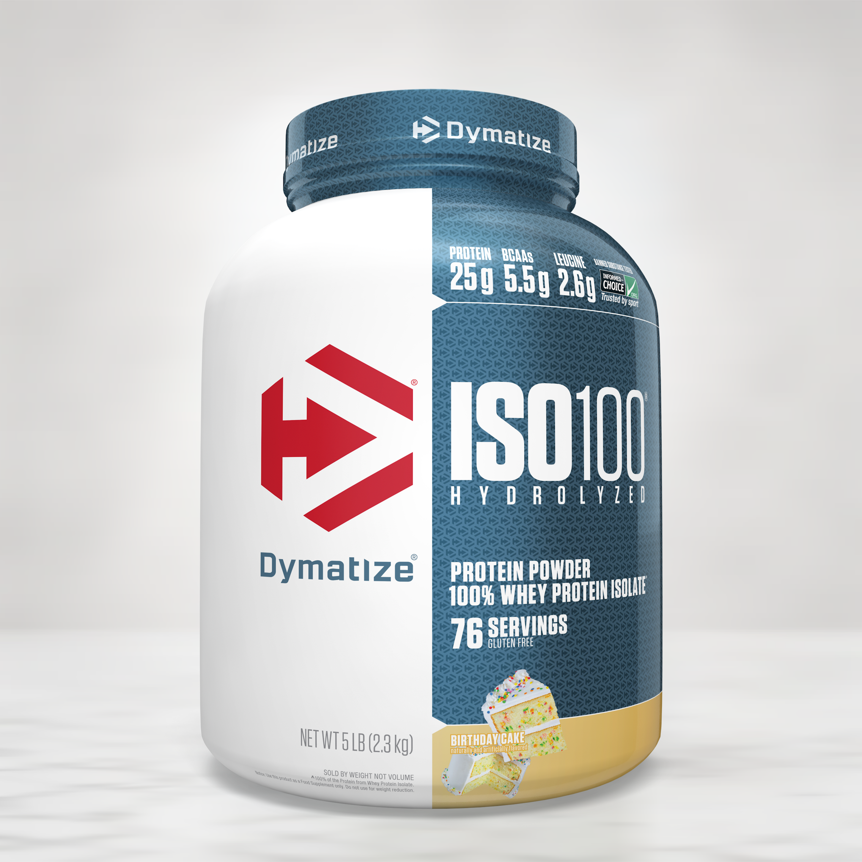 Dymatize ISO 100 Hydrolyzed Whey Protein Isolate 5lbs