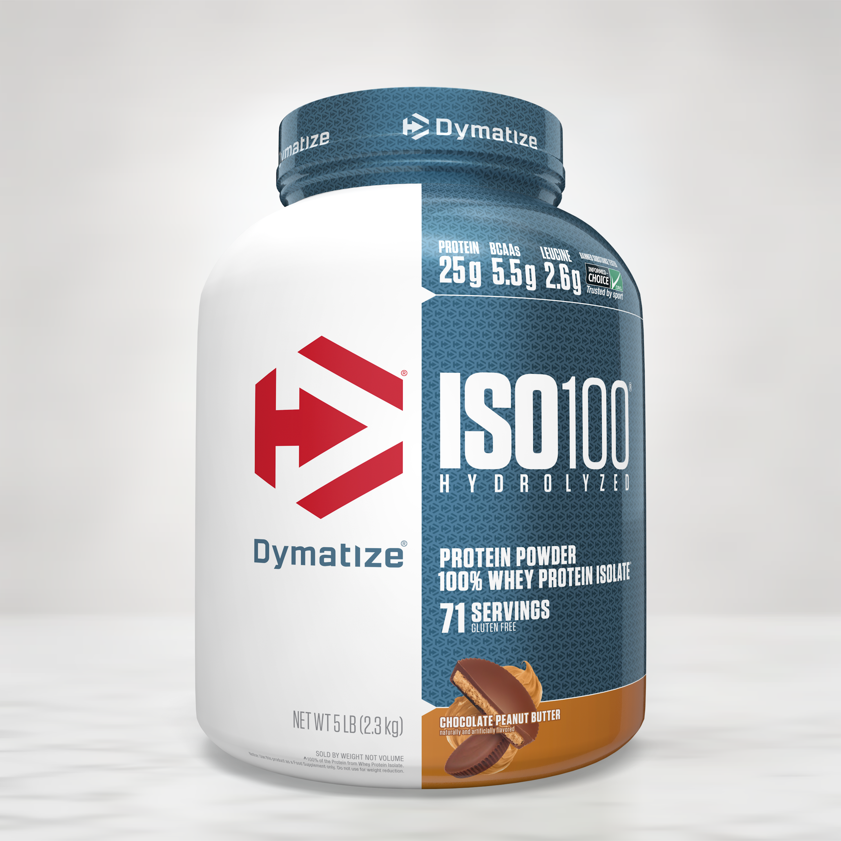 Dymatize ISO 100 Hydrolyzed Whey Protein Isolate 5lbs