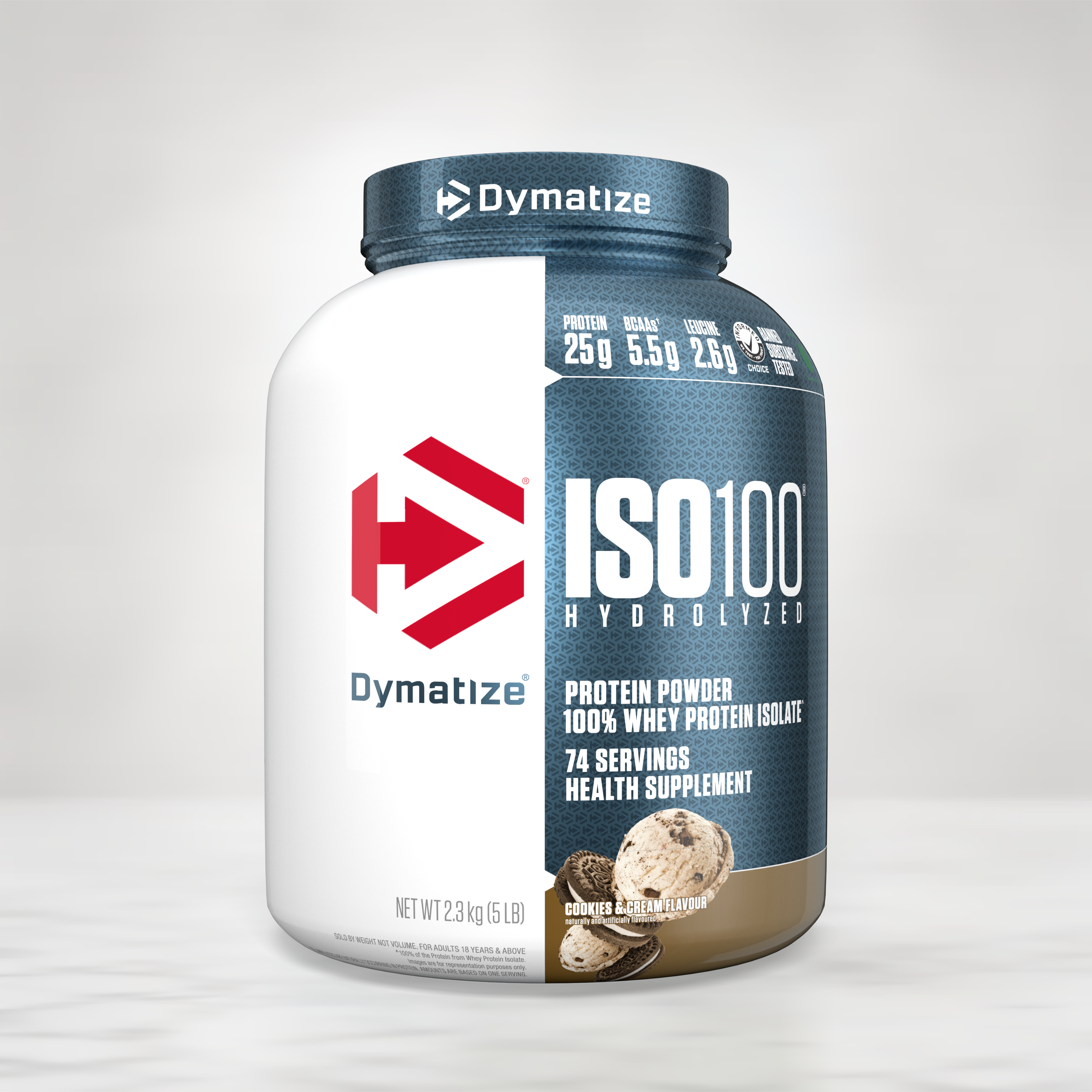 Dymatize ISO 100 Hydrolyzed Whey Protein Isolate 5lbs