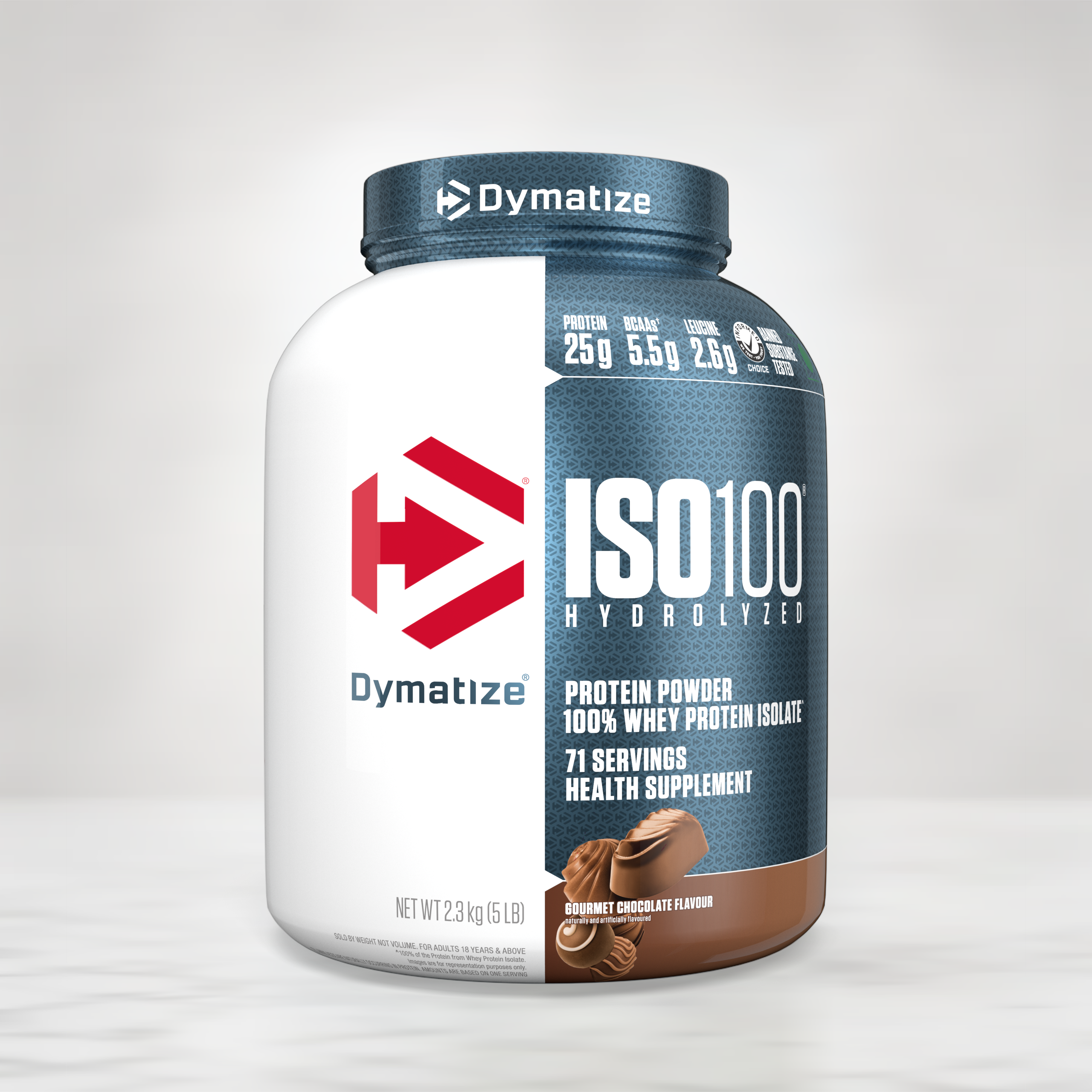 Dymatize ISO 100 Hydrolyzed Whey Protein Isolate 5lbs